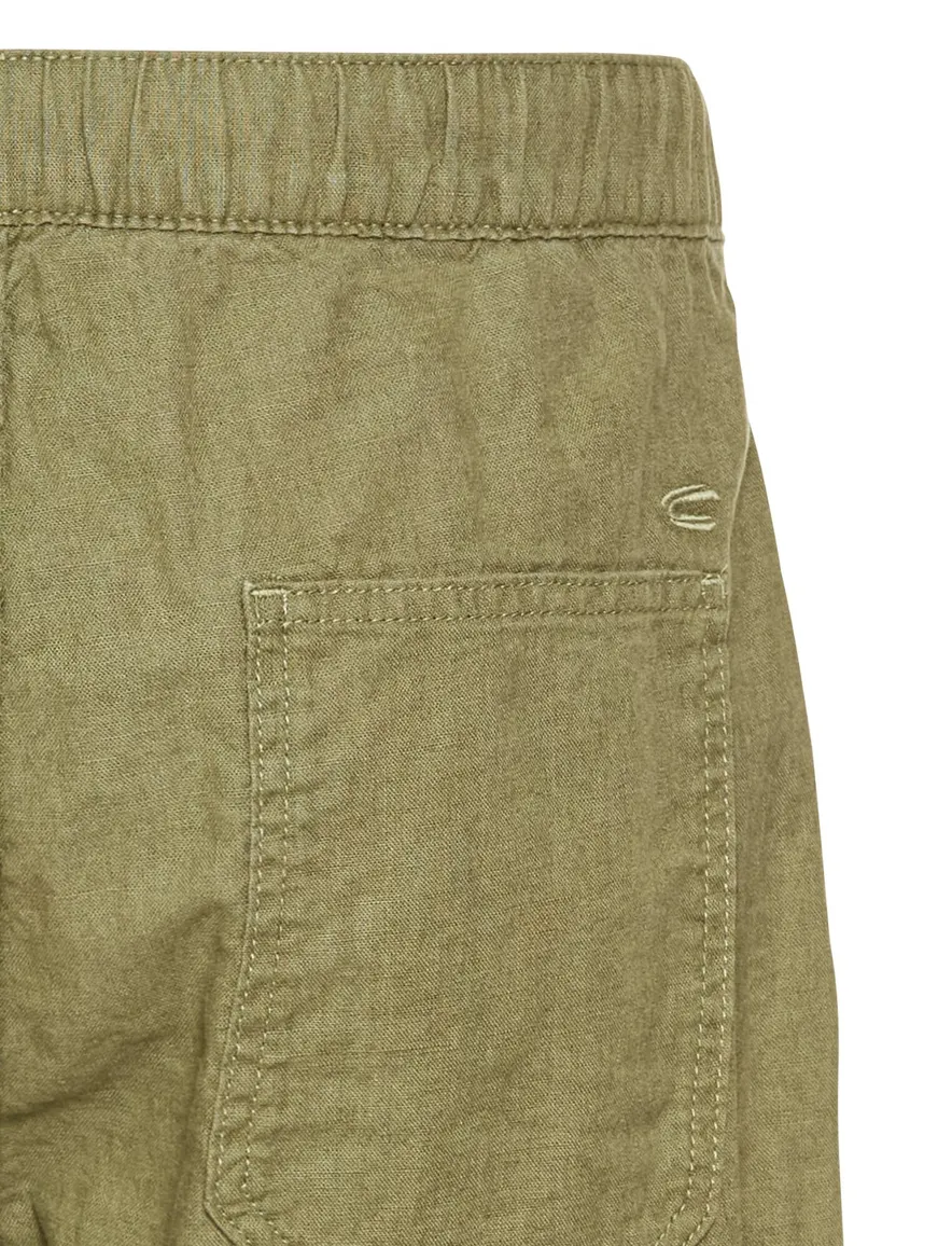 Camel Active groene korte broek linnen
