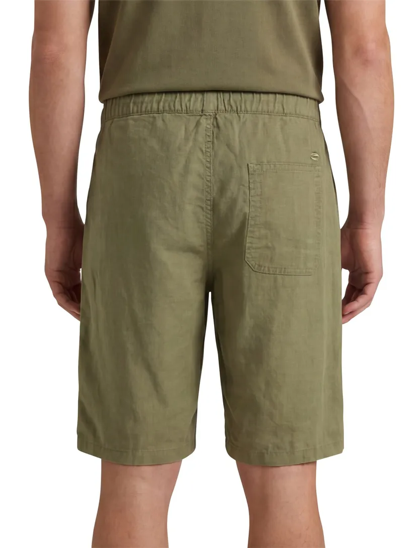 Camel Active groene korte broek gemêleerd