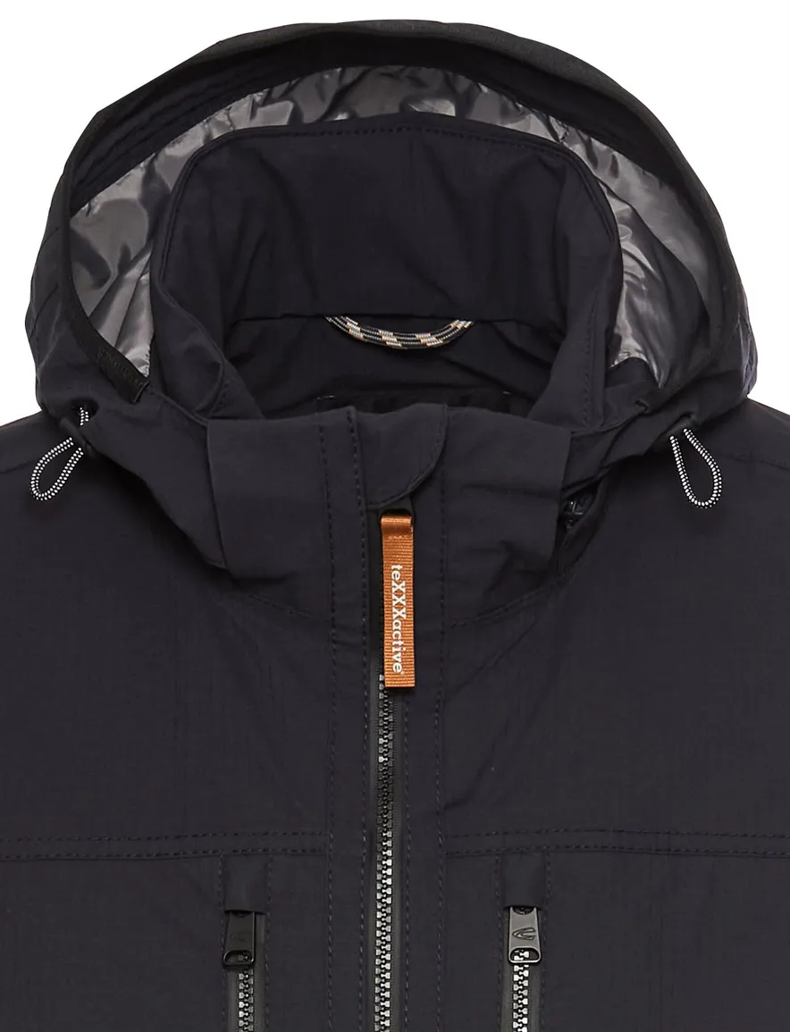 Camel Active Tussenjas donkerblauw Regular Fit