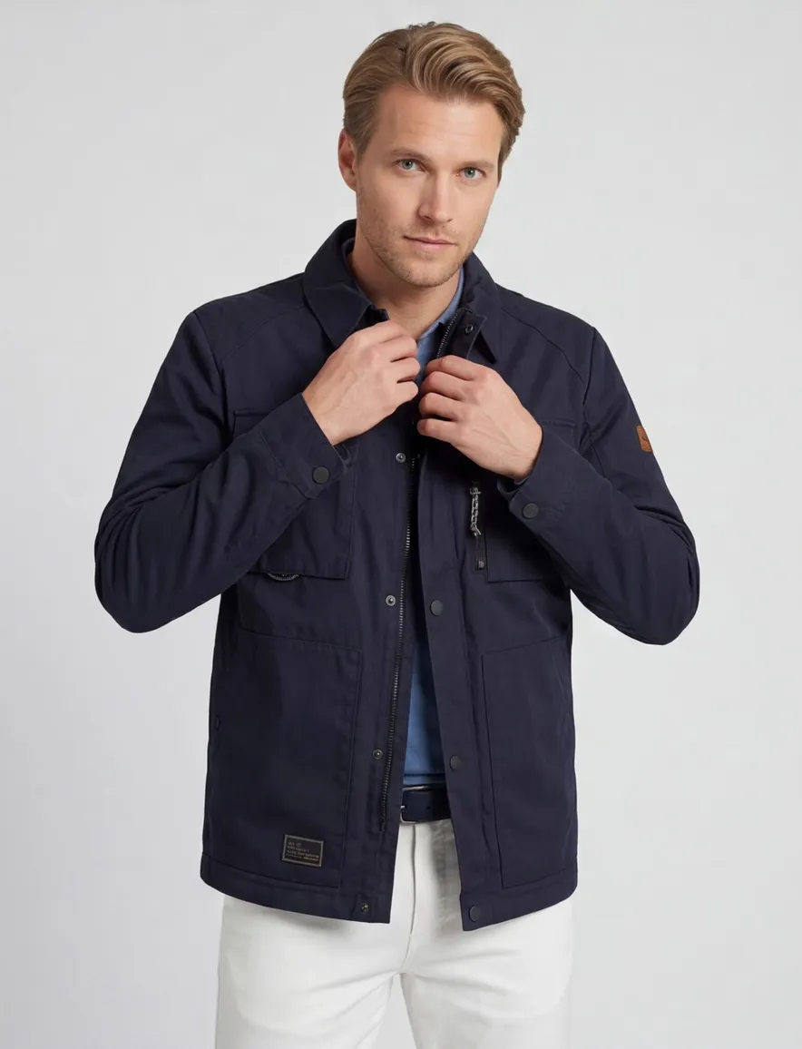 Camel Active zomerjas donkerblauw