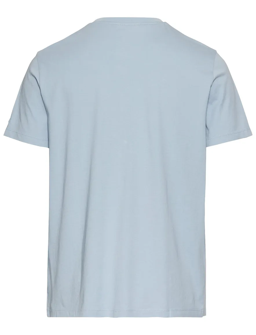 Camel Active T-shirts lichtblauw met opdruk