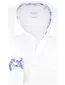 Eterna overhemd wit comfort fit lange mouw effen