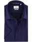 Eterna overhemd donkerblauwe modern fit korte mouw
