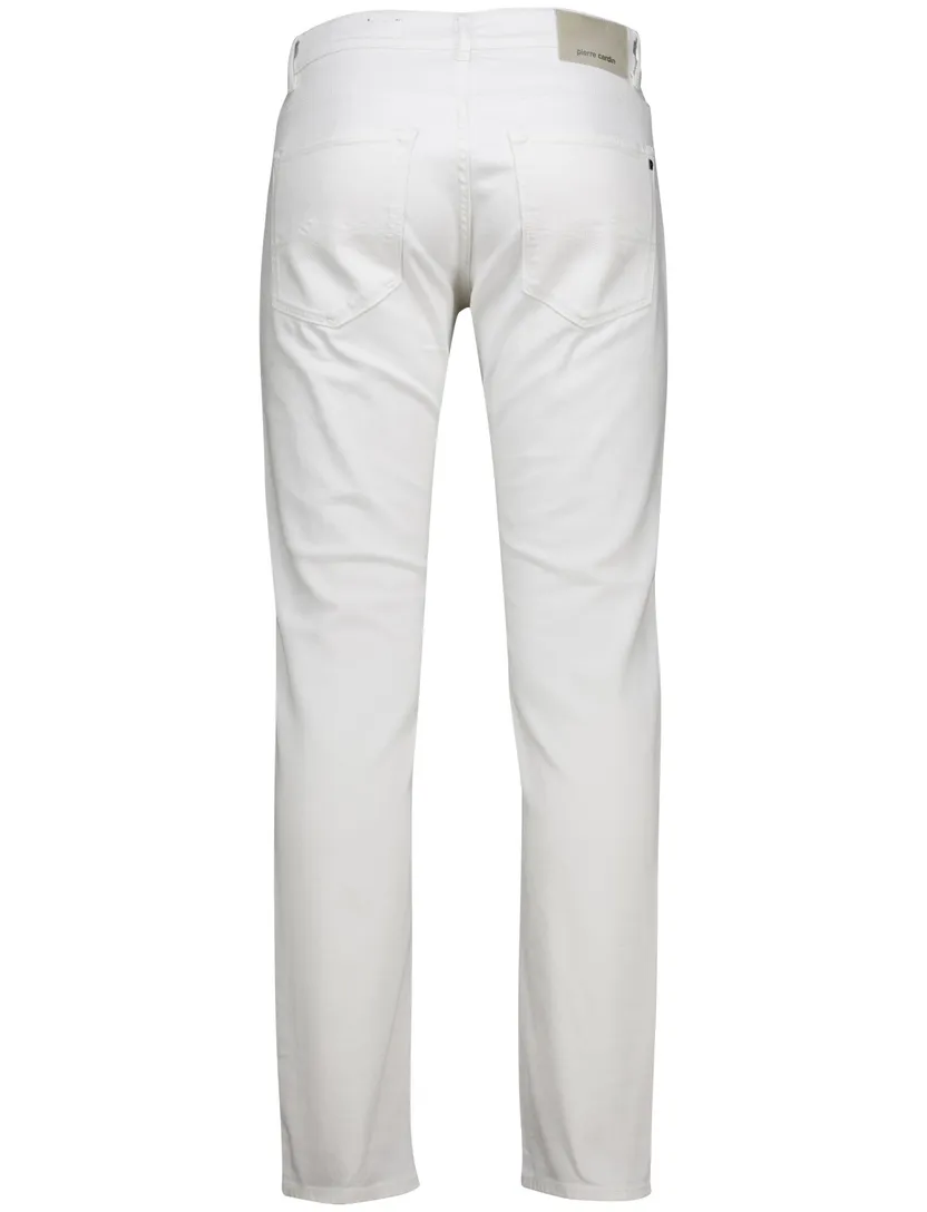 5-pocket broek Pierre Cardin Lyon wit