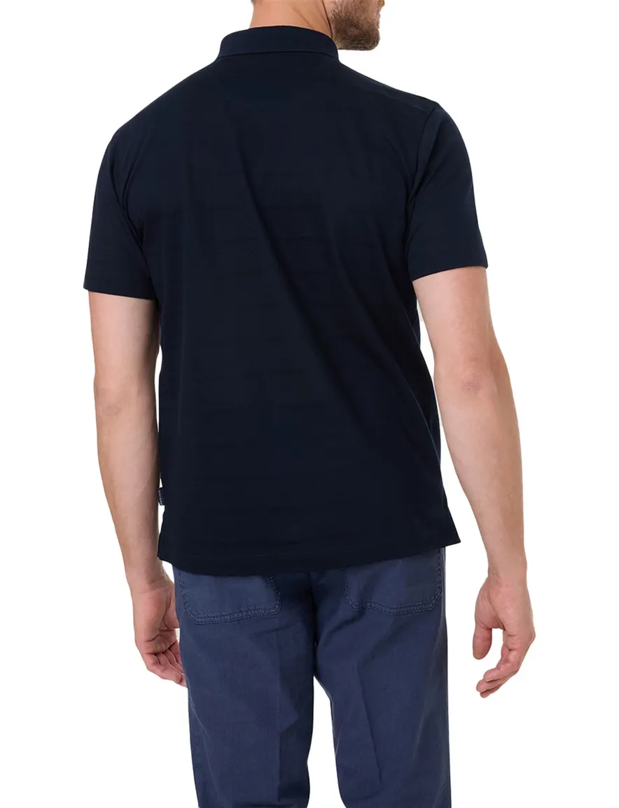 Pierre Cardin korte mouw donker blauw