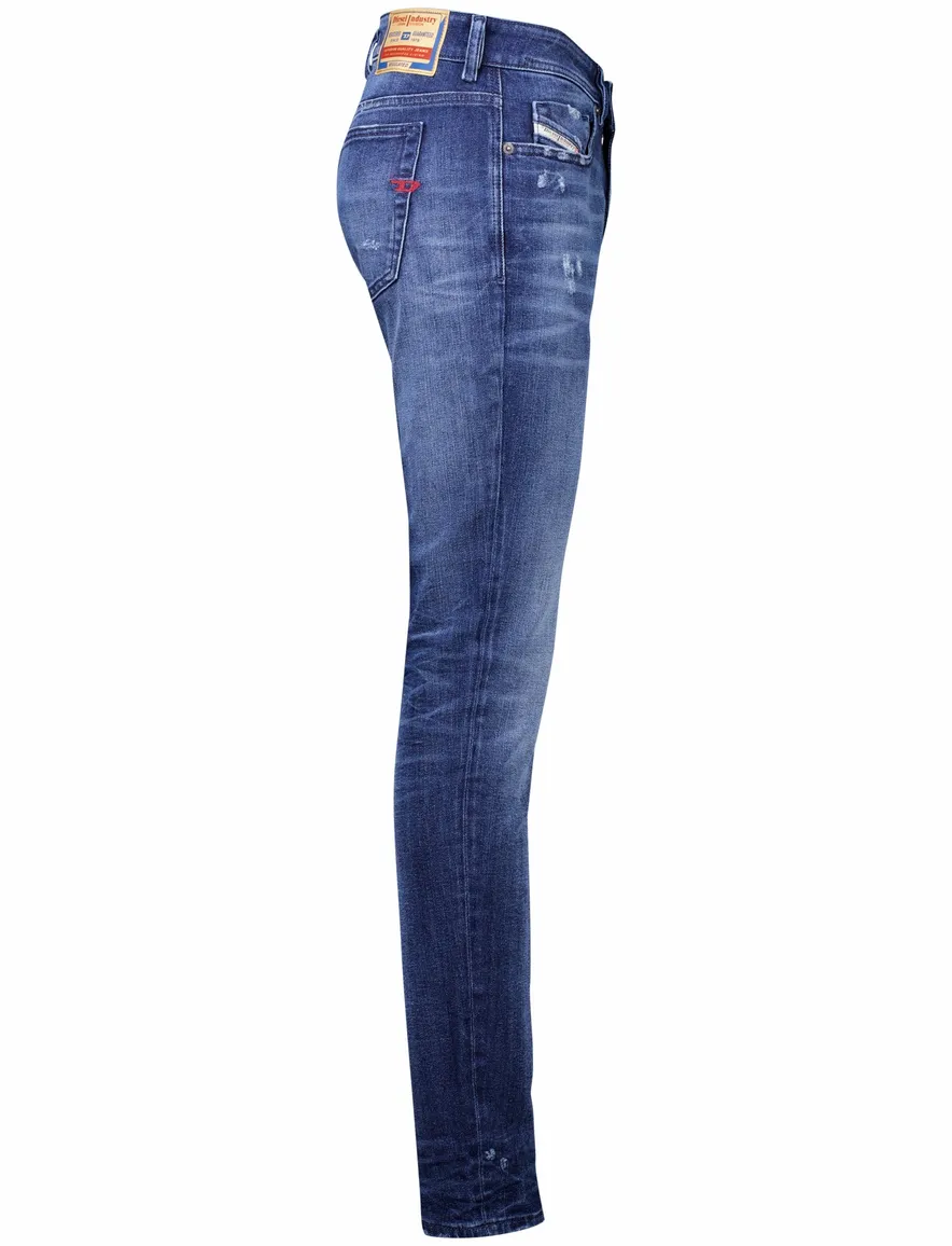 Diesel jeans Sleenker denim blauw