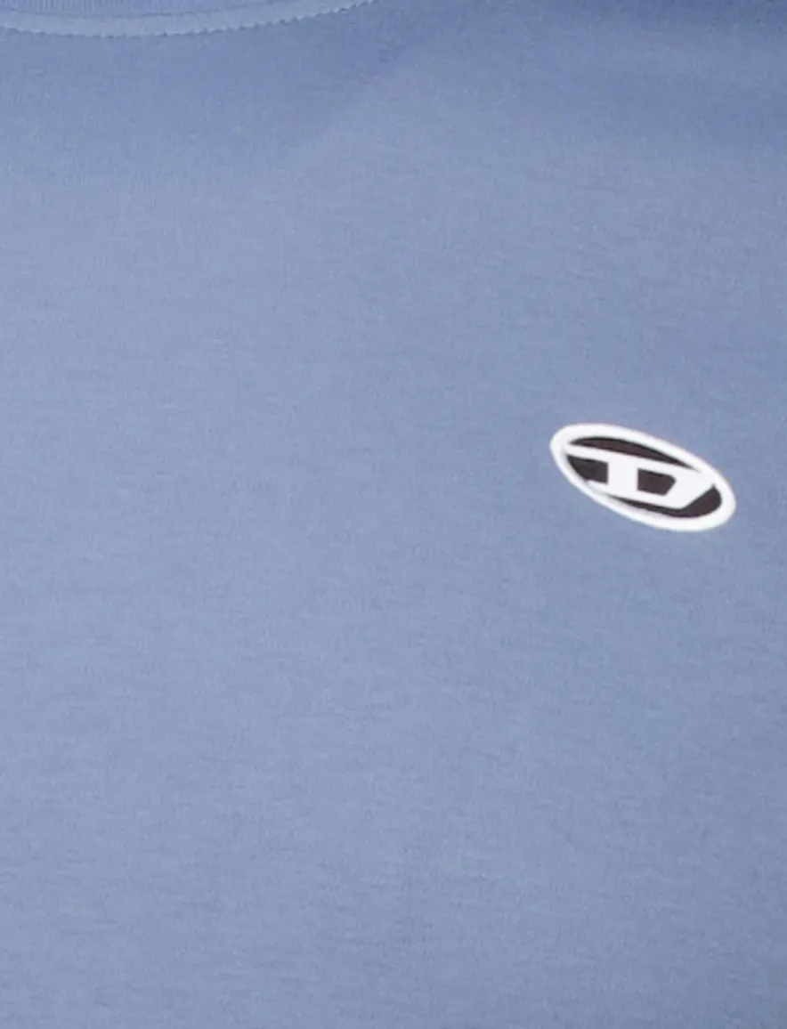 Diesel t-shirt blauw doval
