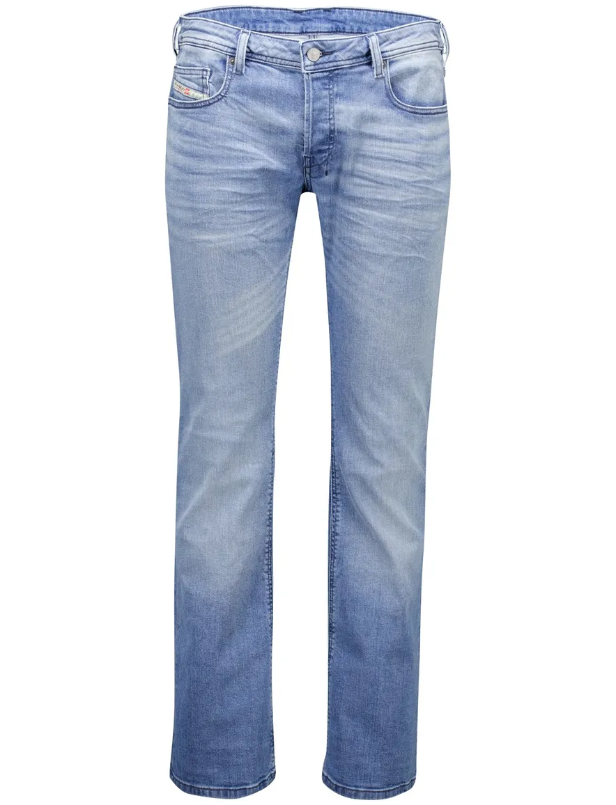 jeans lichtblauw Diesel Zatiny 5 pocket bootcut