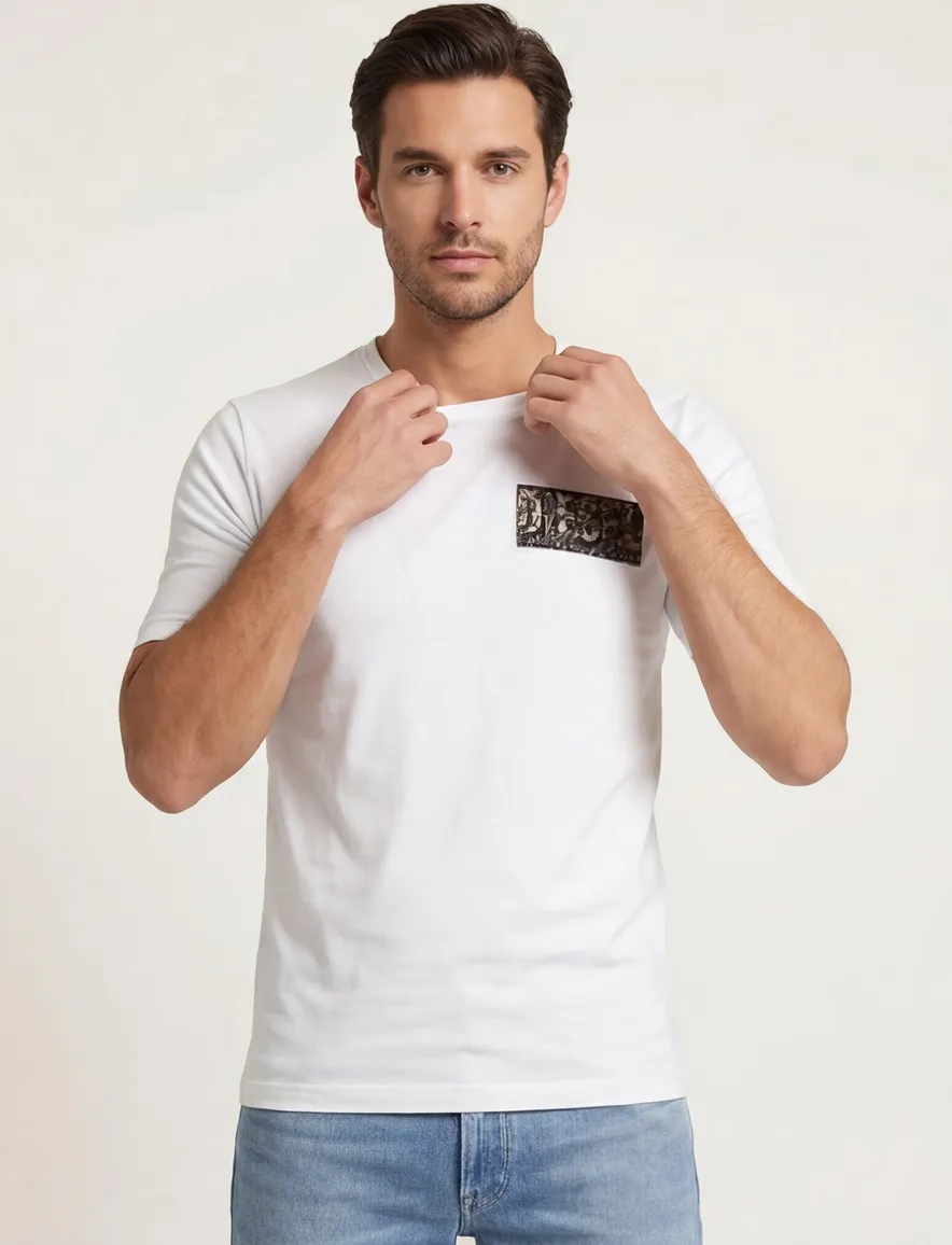 Diesel t-shirt wit katoen