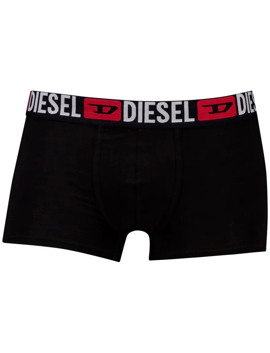 Diesel boxershort 3-pack zwart rood effen