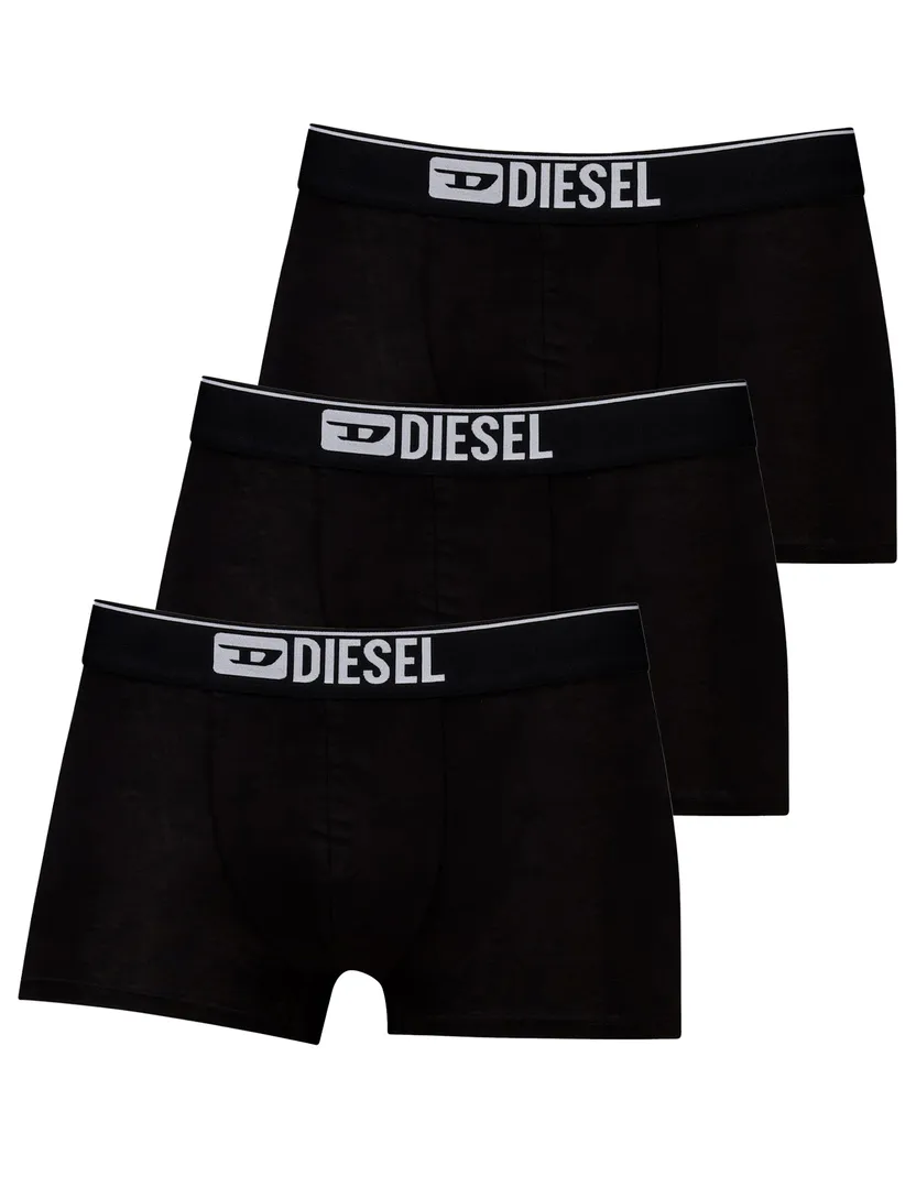 Diesel boxershorts zwart 3-pack katoen