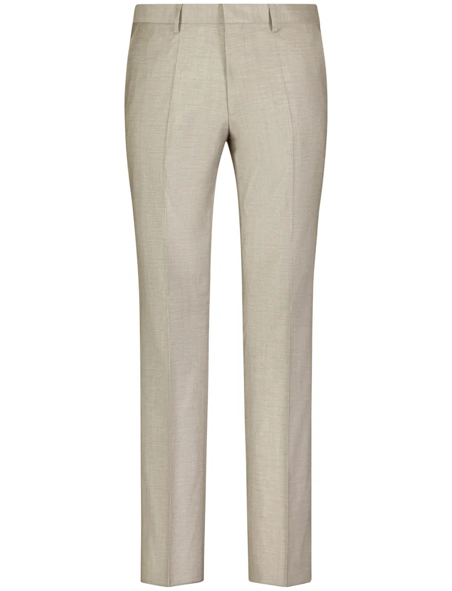 Roy Robson pantalon mix en match beige effen slim fit