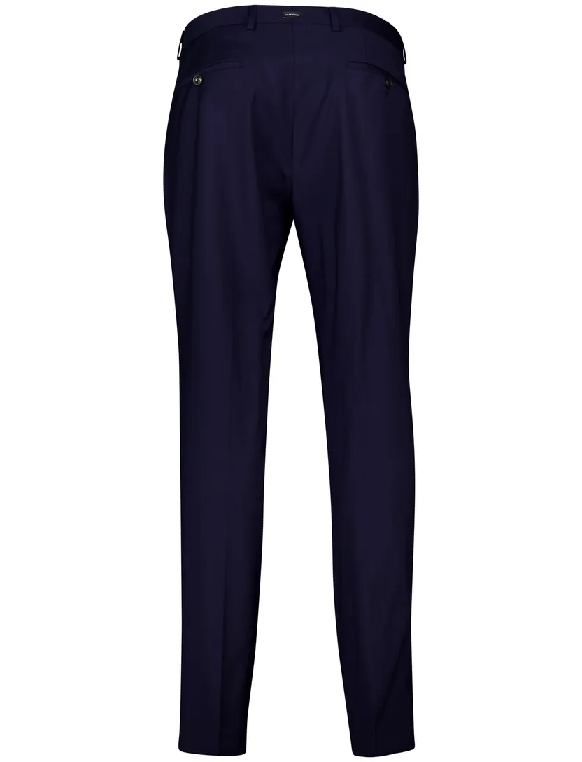 Pantalon Roy Robson mix en match scheerwol donkerblauw