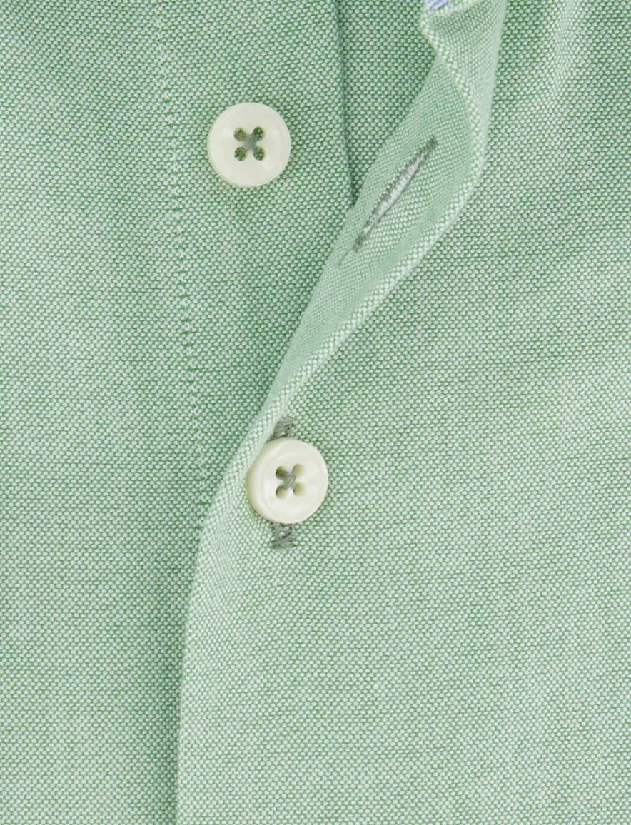 Portofino overhemd groen button-down