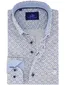 Eden Valley overhemd wit regular fit geprint