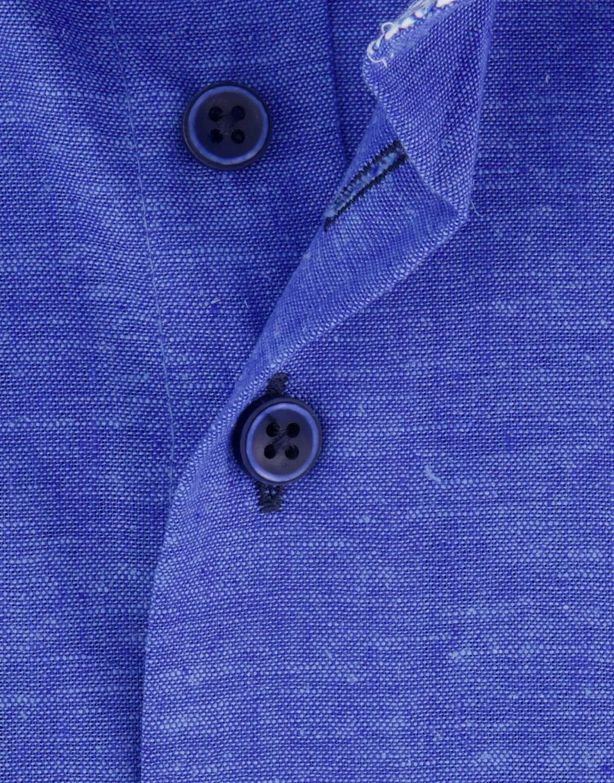 Eden Valley overhemd blauw gemêleerd lange mouw