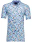 Eden Valley polo extra lang modern fit blauw