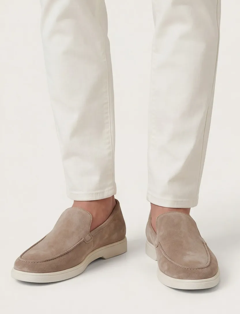 Rehab loafers beige laag