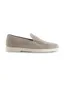 Rehab loafer beige met witte zool SIMON leer
