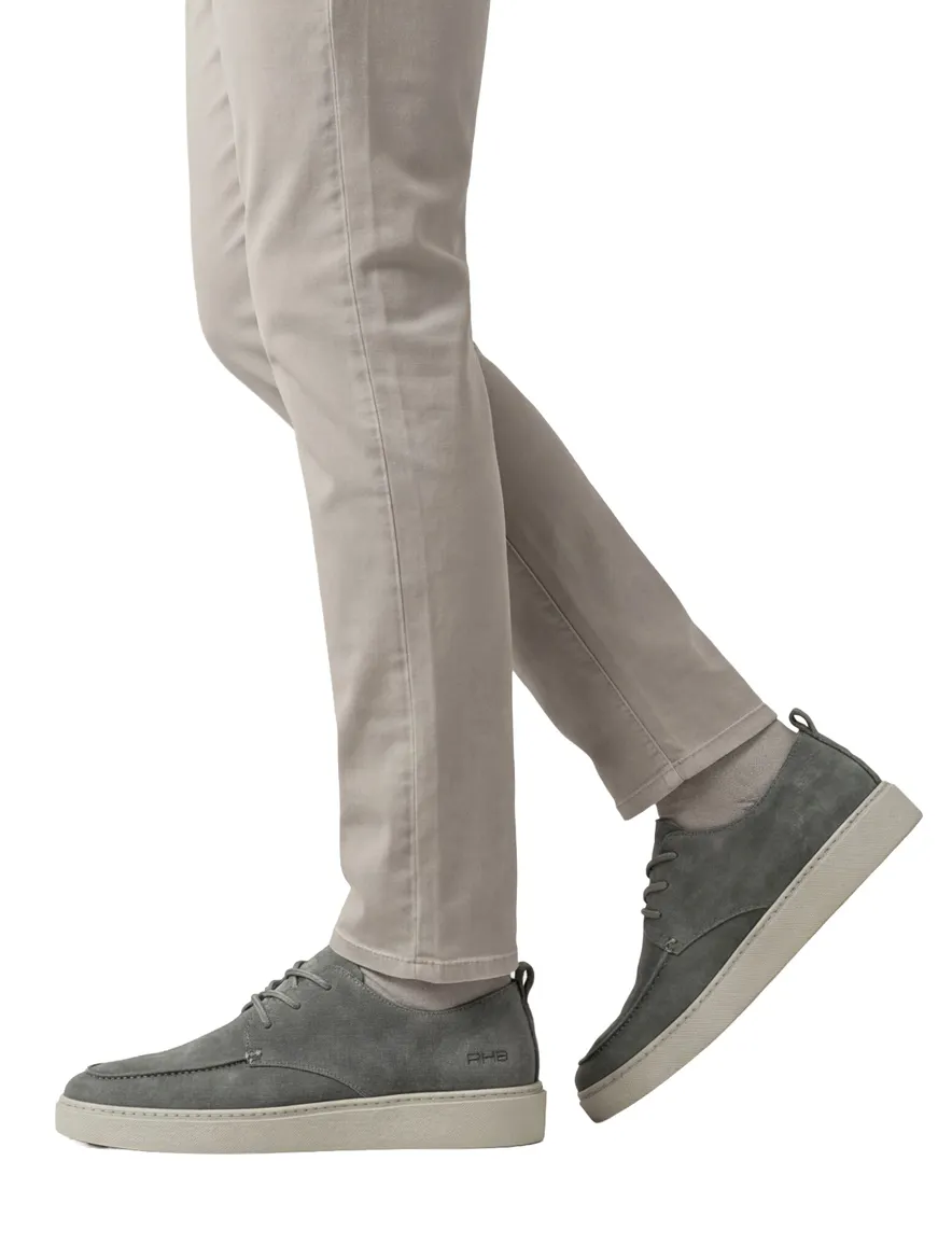 Rehab sneakers groen effen witte zool OZZY