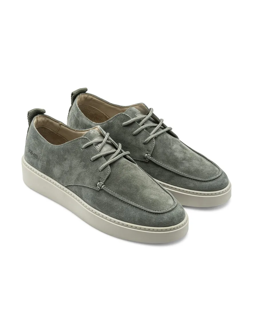 Rehab sneakers groen effen witte zool OZZY