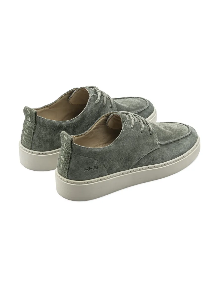 Rehab sneakers groen effen witte zool OZZY