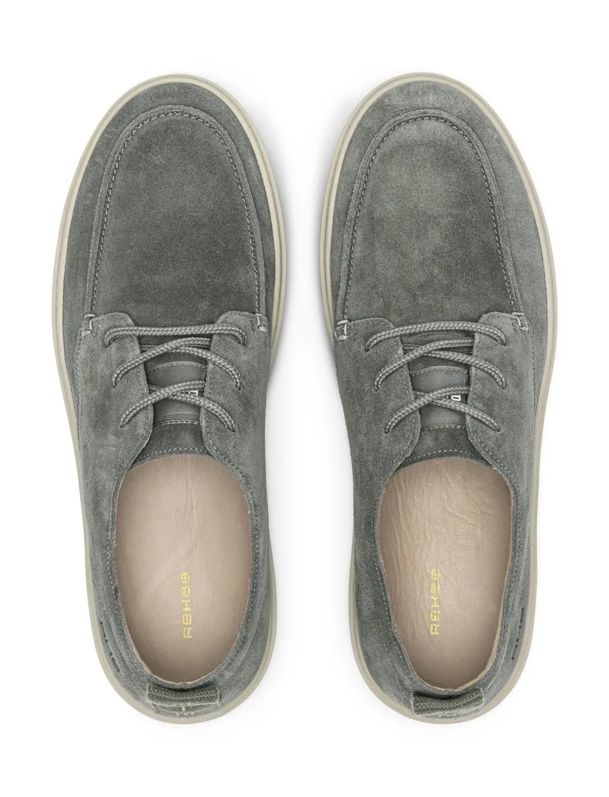 Rehab sneakers groen effen witte zool OZZY