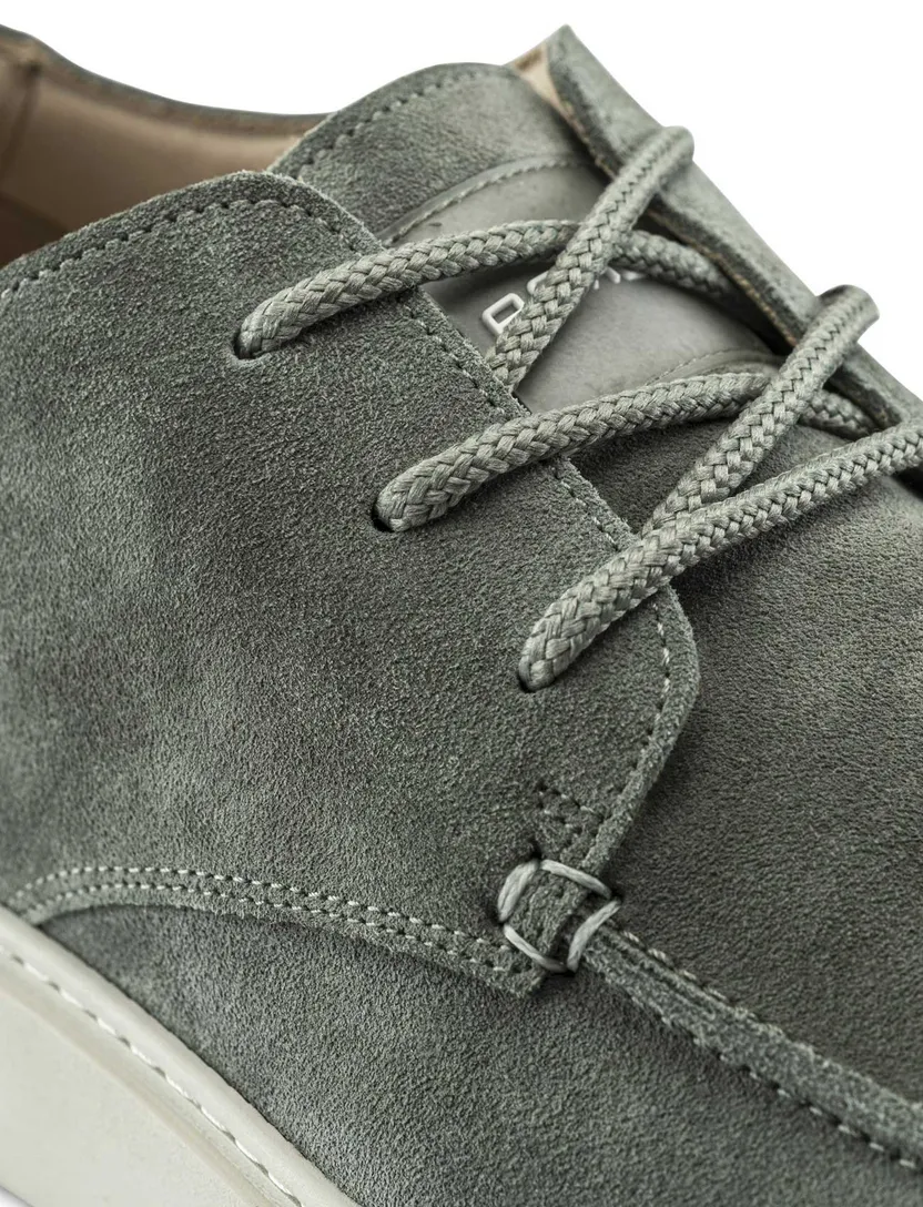 Rehab sneakers grijs effen witte zool OZZY laag