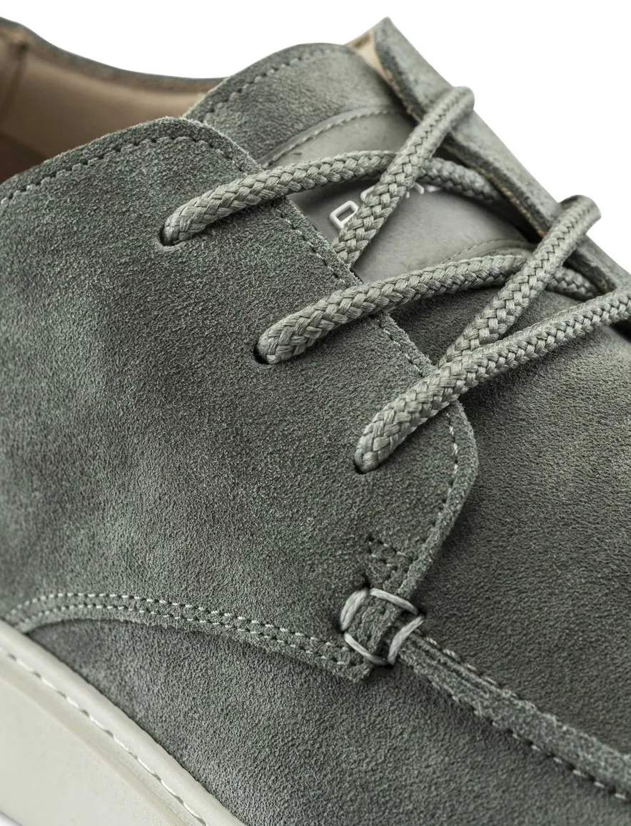 Rehab sneakers groen effen witte zool OZZY