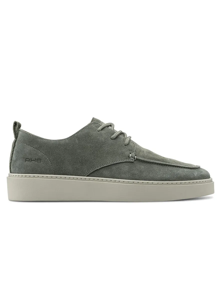 Rehab sneakers groen effen witte zool OZZY