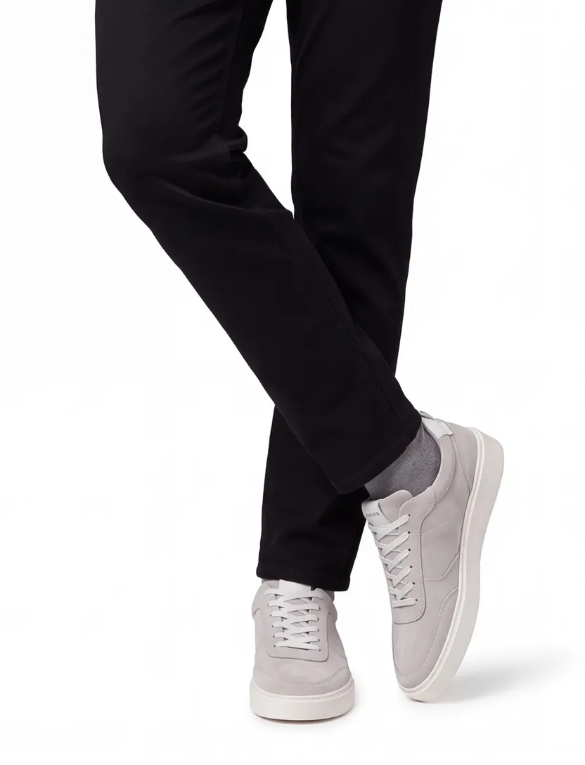 Rehab sneakers grijs effen OLIVER SUE leer