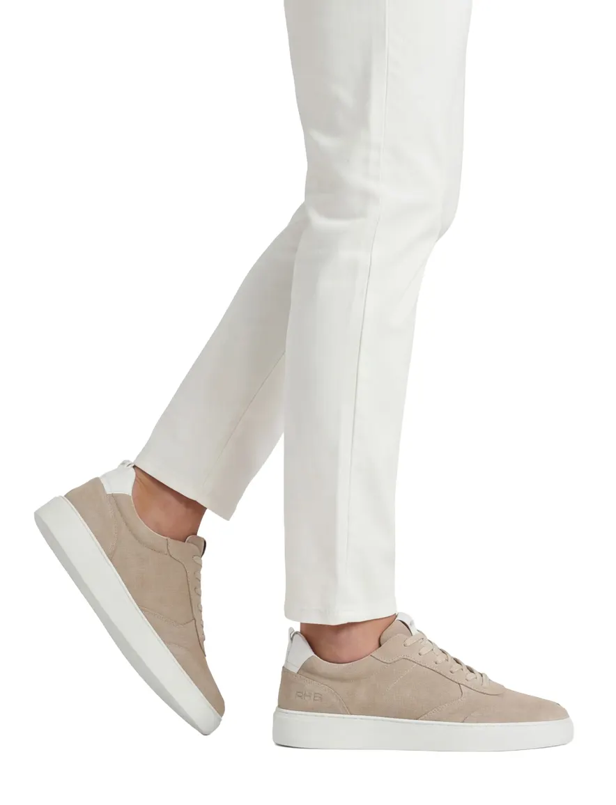 Rehab sneakers beige leer