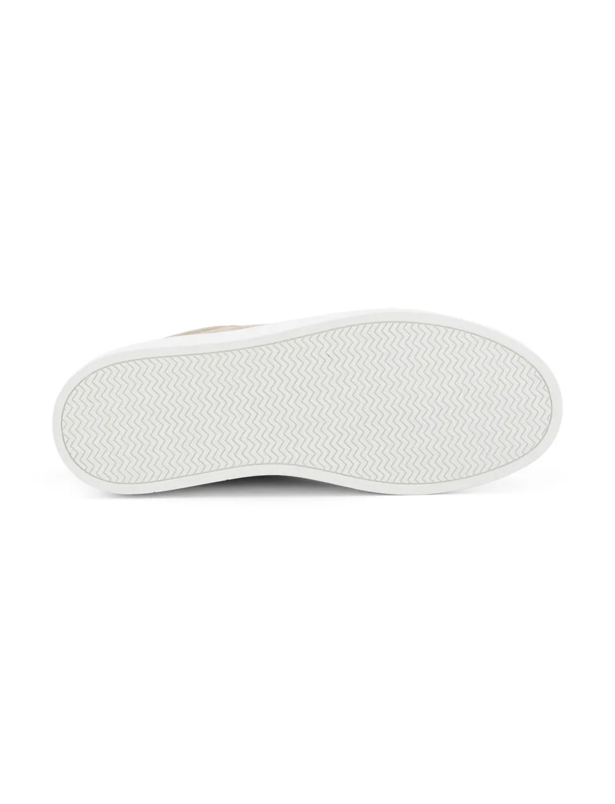 Rehab sneakers beige leer