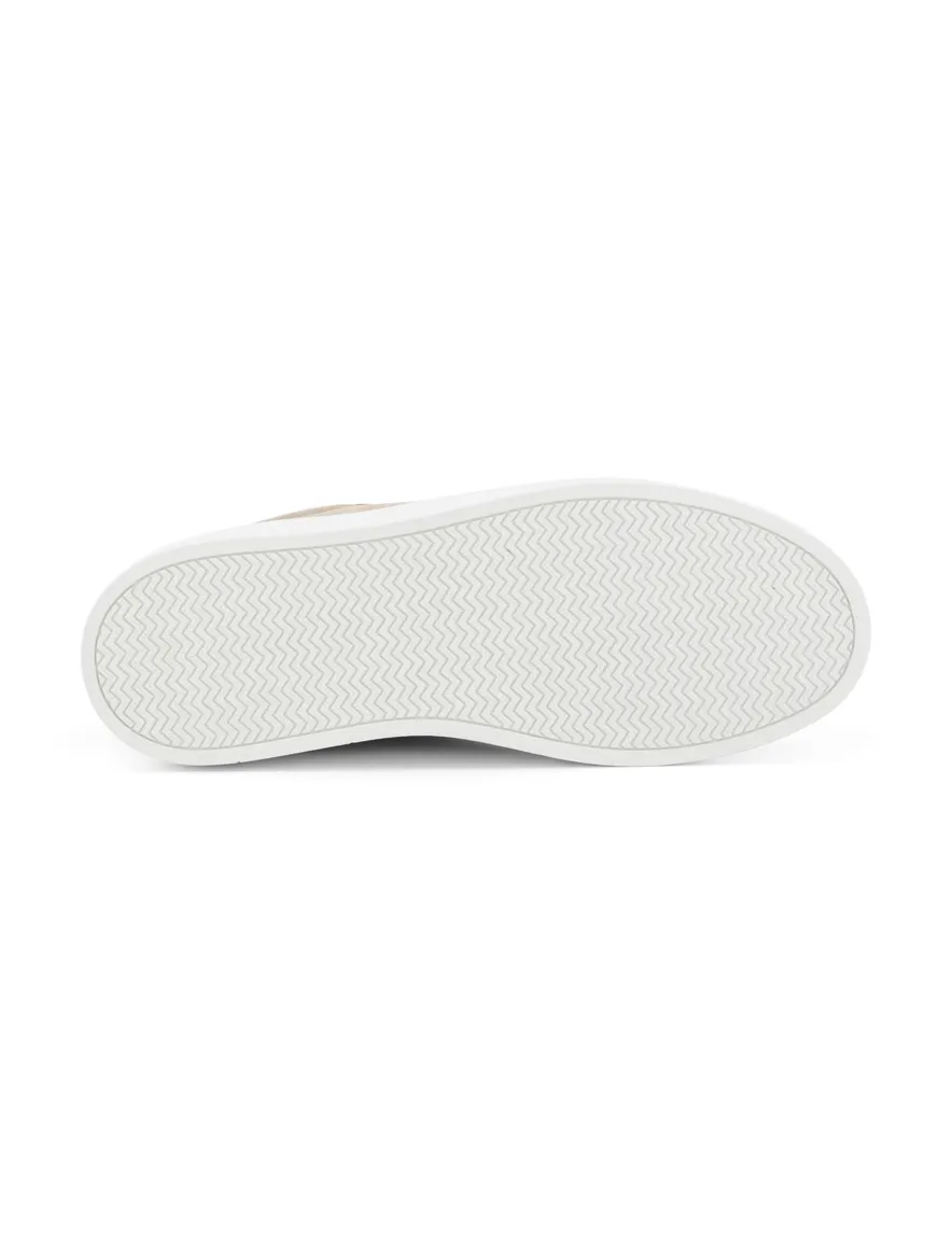 Rehab sneakers beige leer