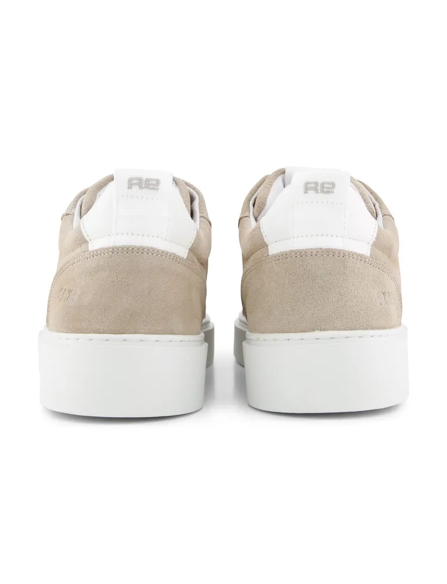 Rehab sneakers beige leer