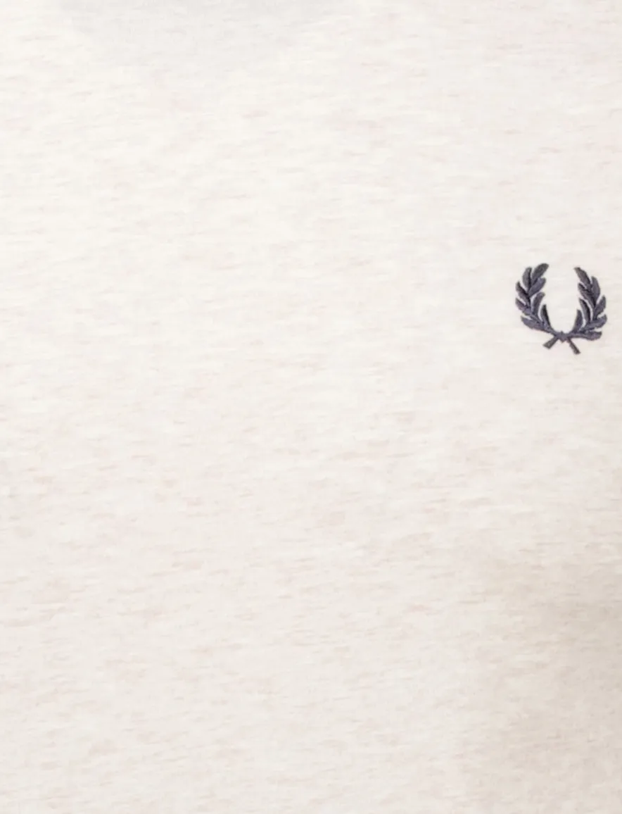 Fred Perry T-shirt beige effen katoen