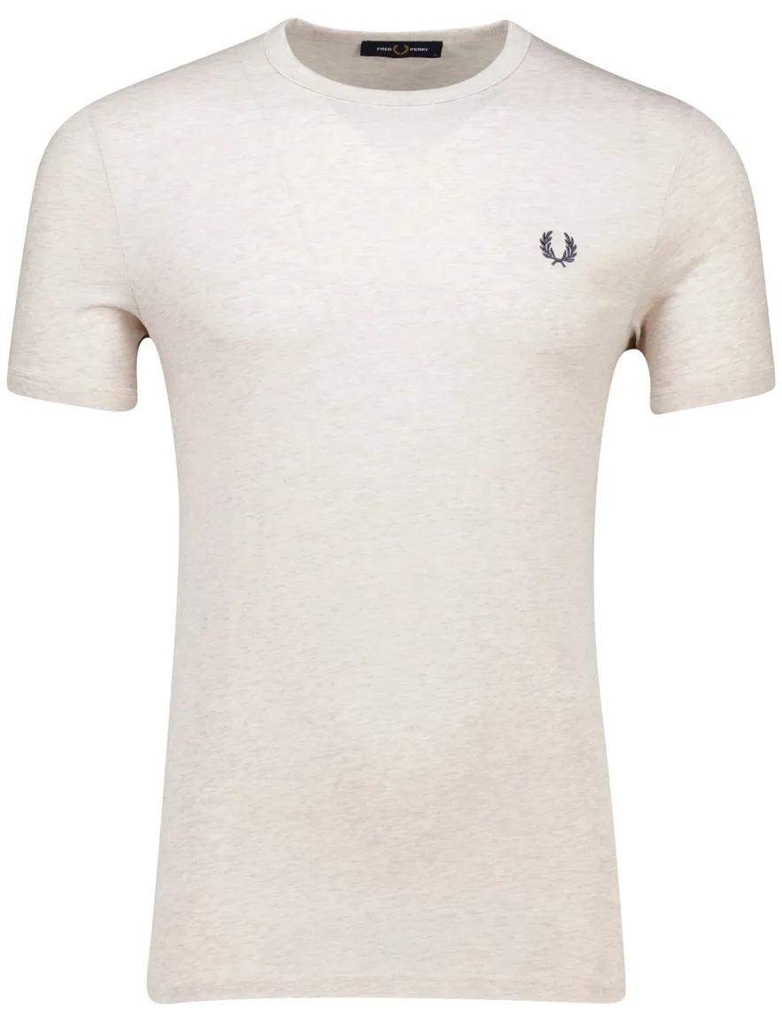 Fred Perry ringer t-shirt lichtbeige
