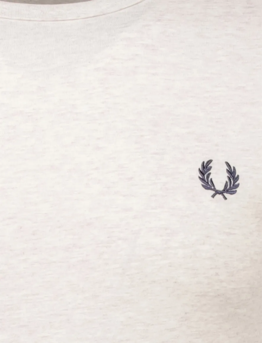 Fred Perry ringer t-shirt lichtbeige