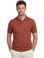 katoenen Fred Perry polo bruin normale fit effen