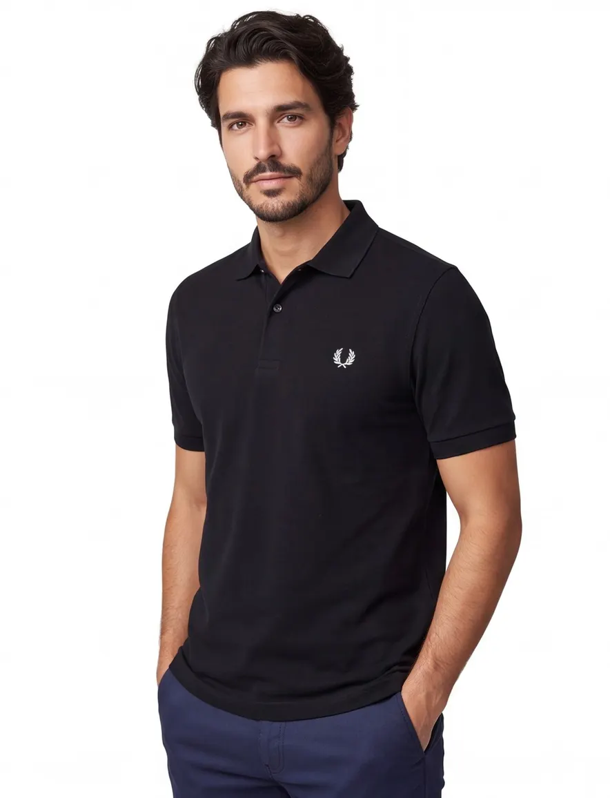 Fred Perry poloshirt korte mouw groen