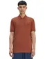 Fred Perry polo bruin effen