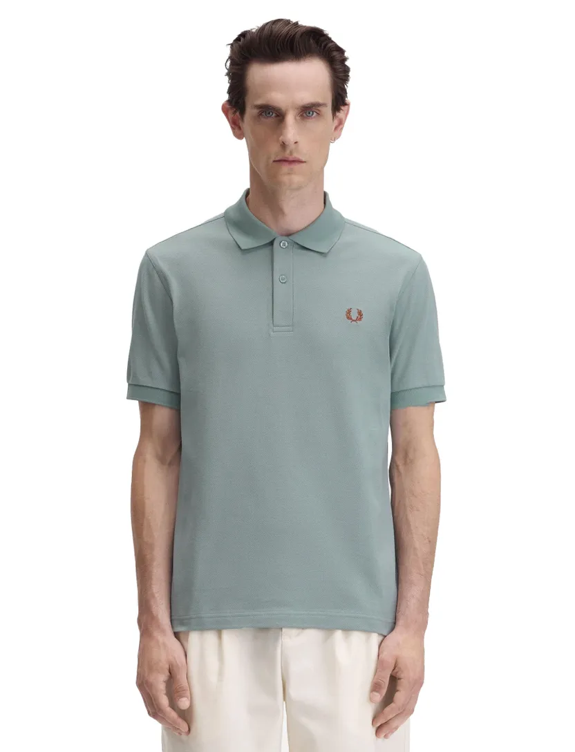 poloshirt korte mouw Fred Perry groen
