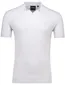 Lyle & Scott tipped knitted open collar poloshirt lichtblauw