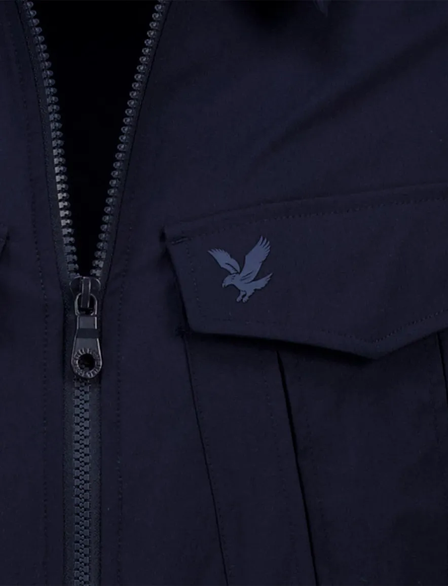 Lyle & Scott overshirt donkerblauw