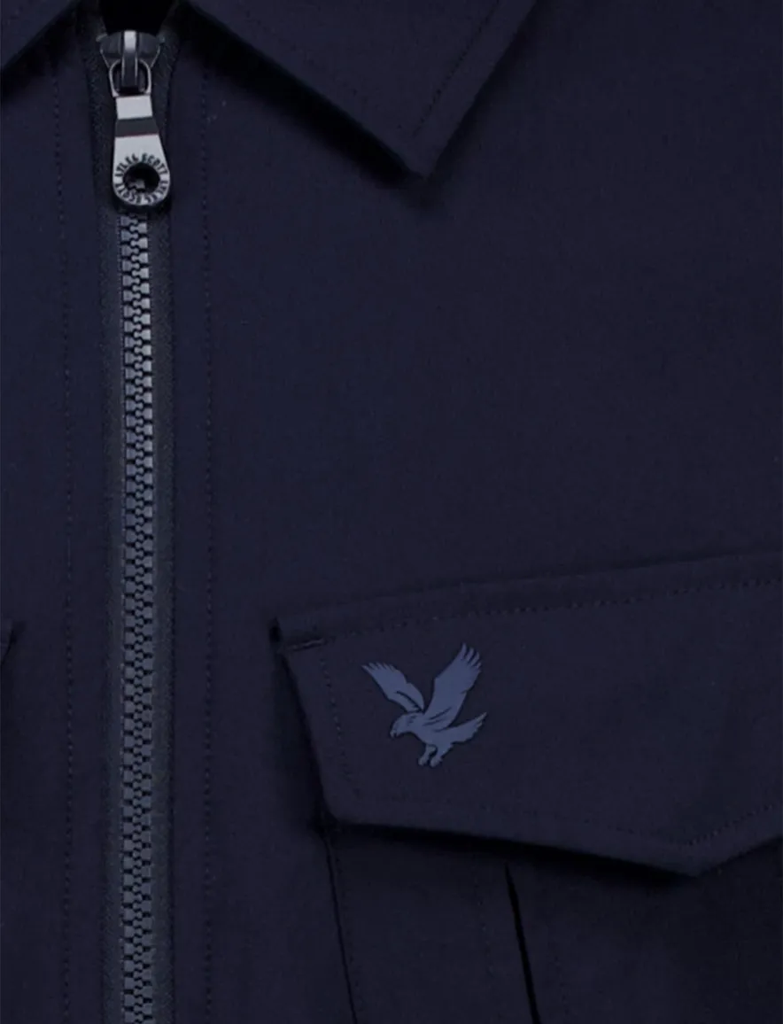 Lyle & Scott overshirt donkerblauw