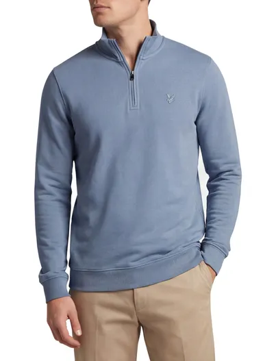 Lyle & Scott Lyle & Scott SuperFine half zip sweater