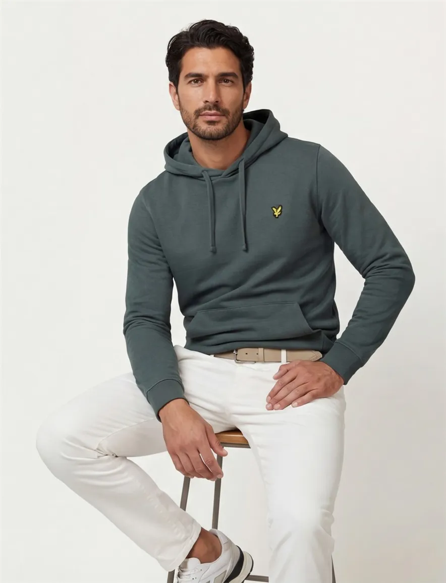 Lyle & Scott hoodie groen