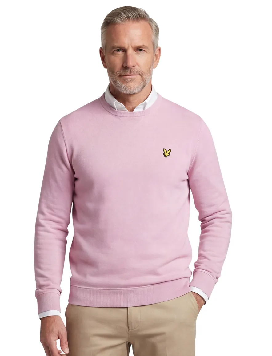Lyle & Scott sweater roze