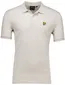 Lyle & Scott polo creme katoen