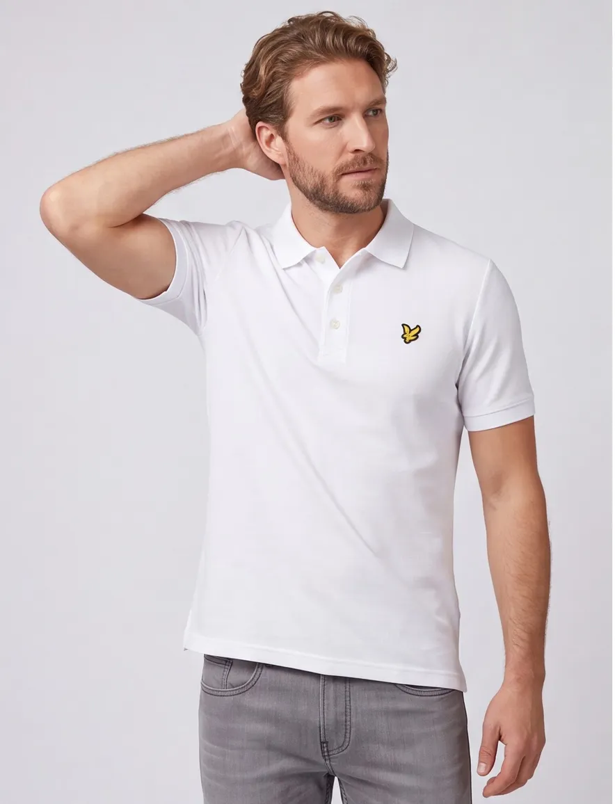 Lyle & Scott polo-shirt wit
